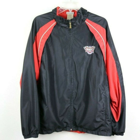 Reebok Mens Indianapolis 500 Patches Zipper Jacket - Picture 4 of 6